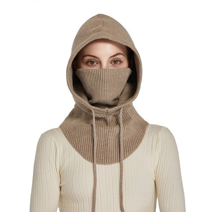 Pescara Wool Blend Balaclava - Warm Camel