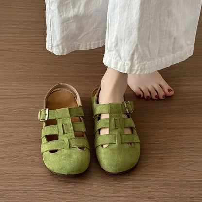 Piacenza Suede Sandals