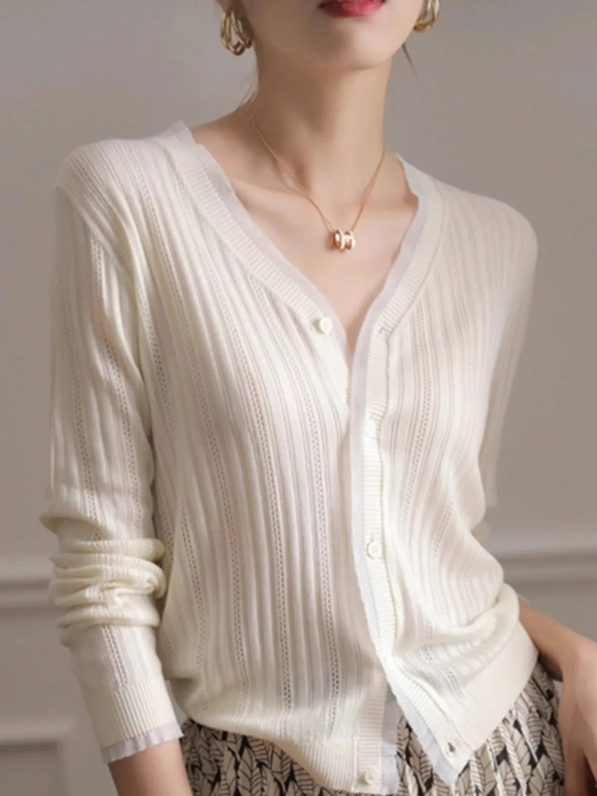 Piazzetta Cashmere Wool Cardigan