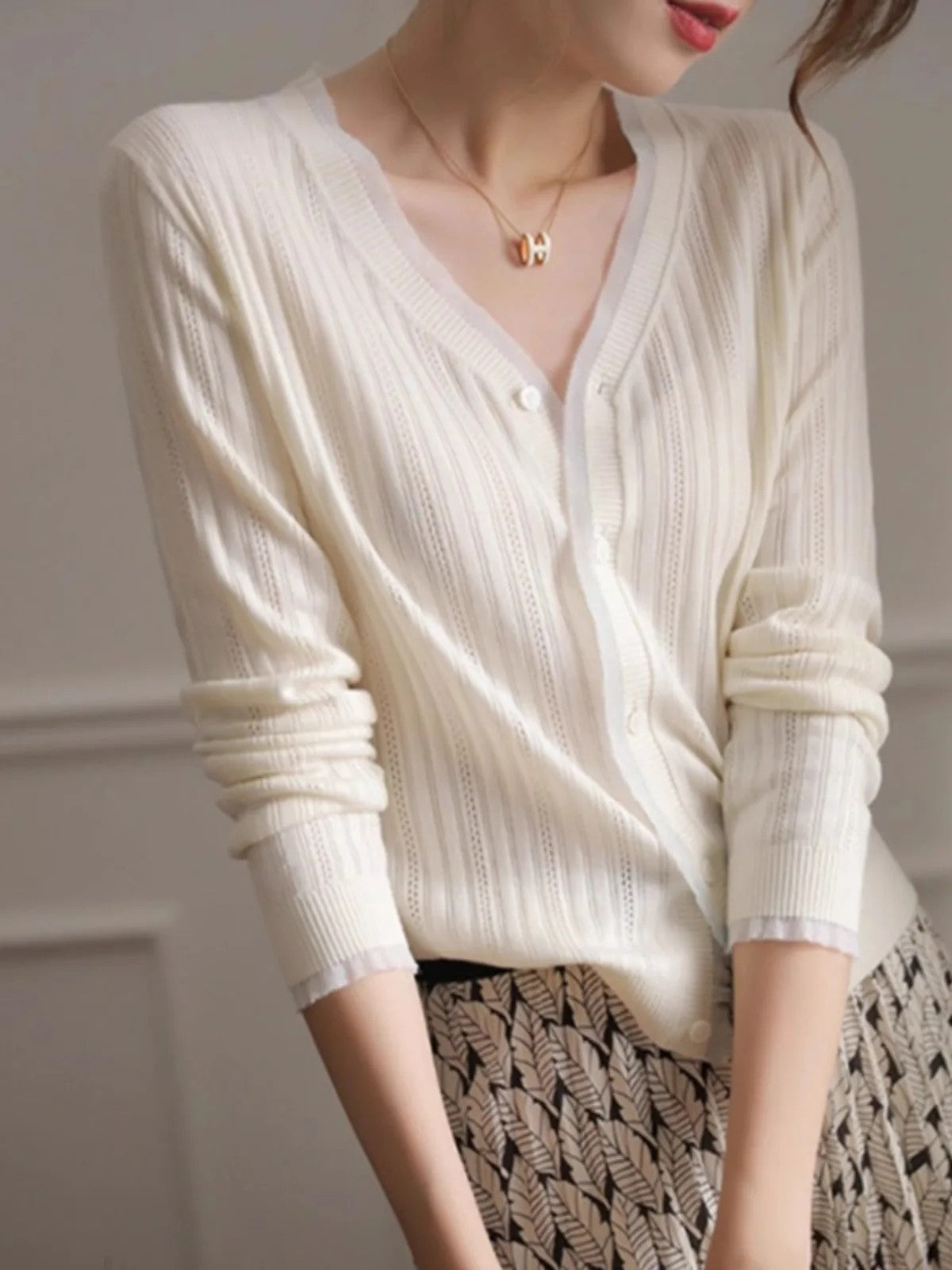 Piazzetta Cashmere Wool Cardigan