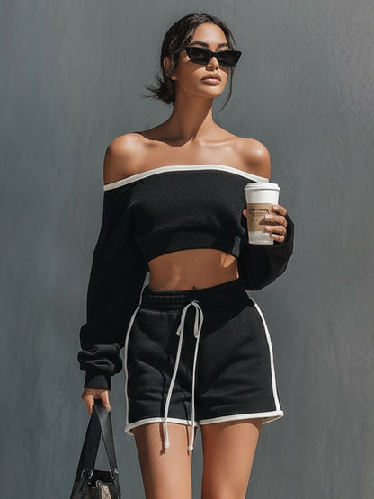 Porec Cropped Athleisure Set