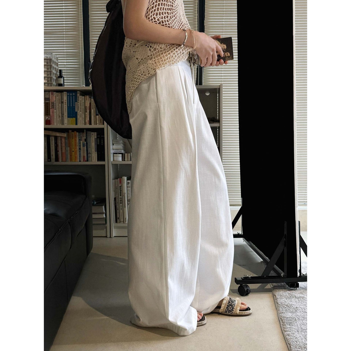 Prato Cotton Linen Pants