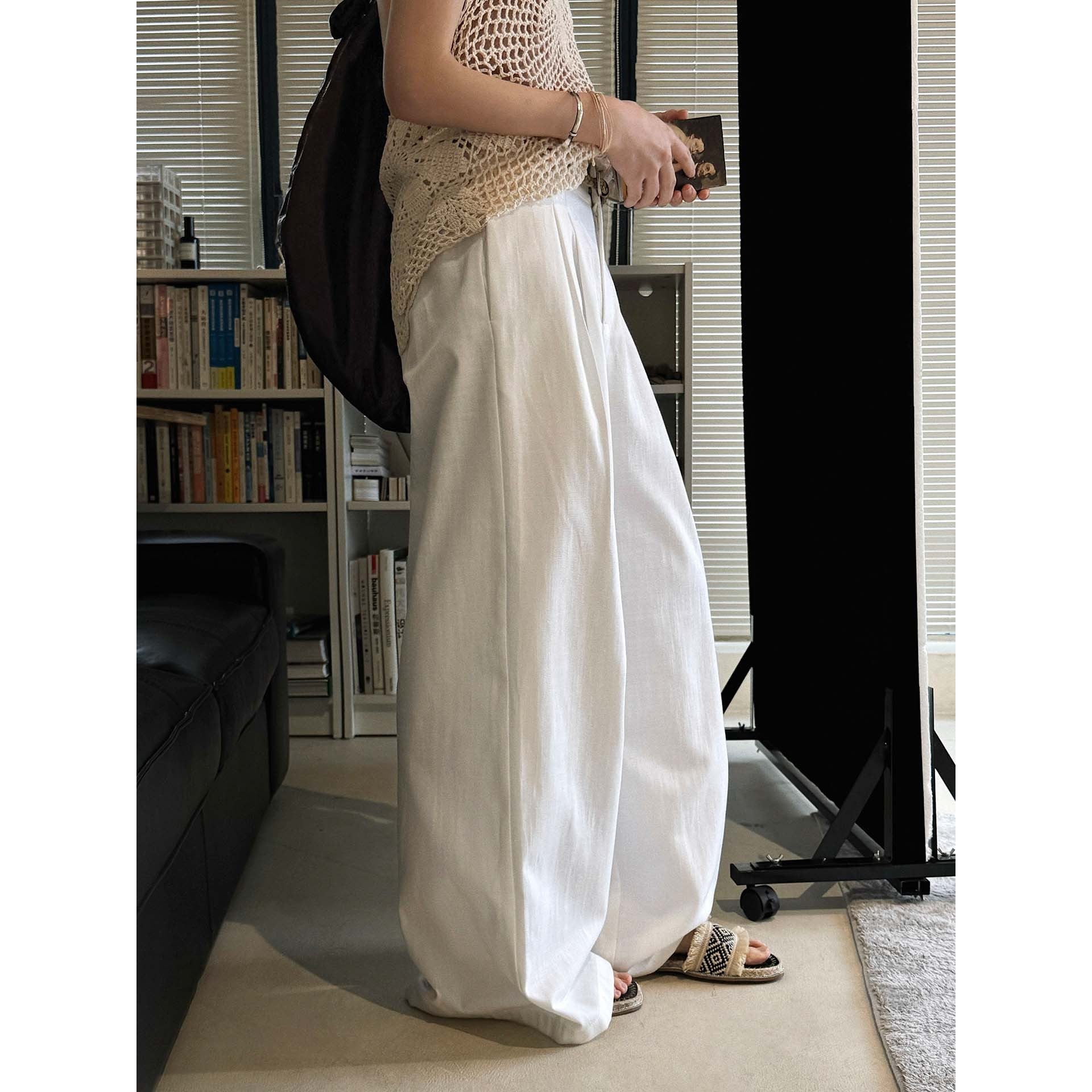 Prato Cotton Linen Pants