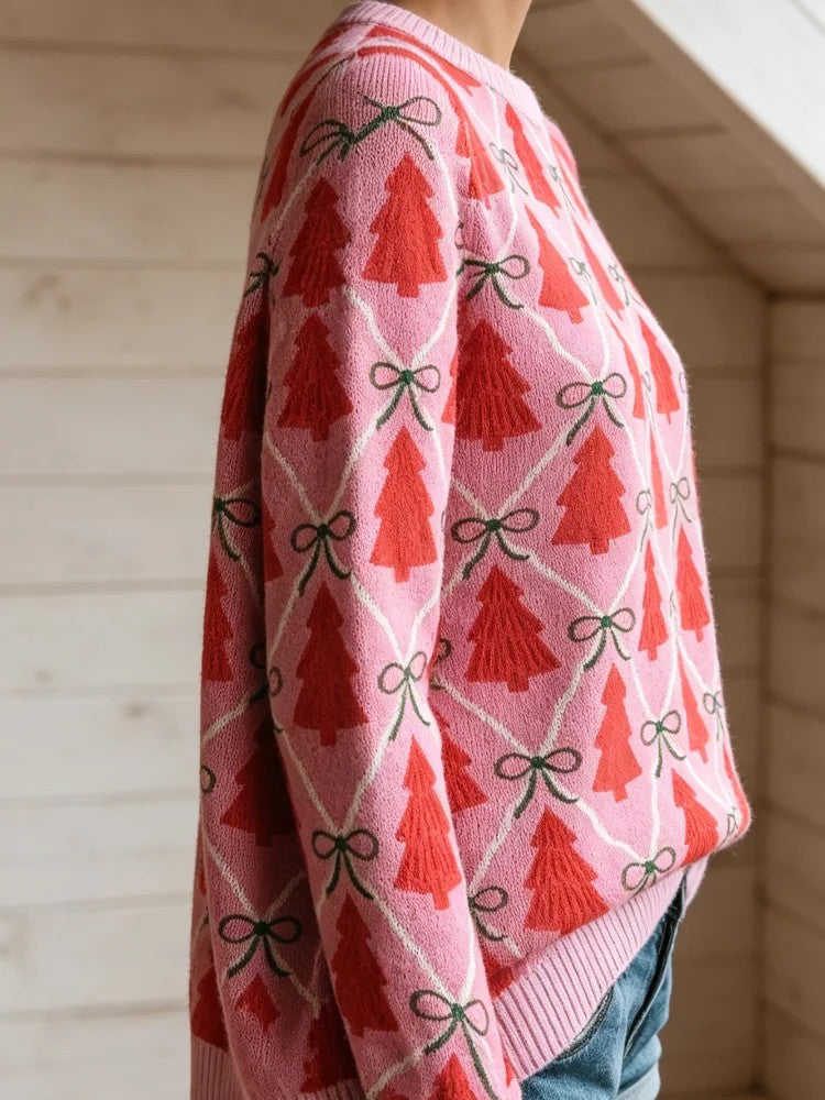 Rachel Jacobs Christmas Tree Sweater