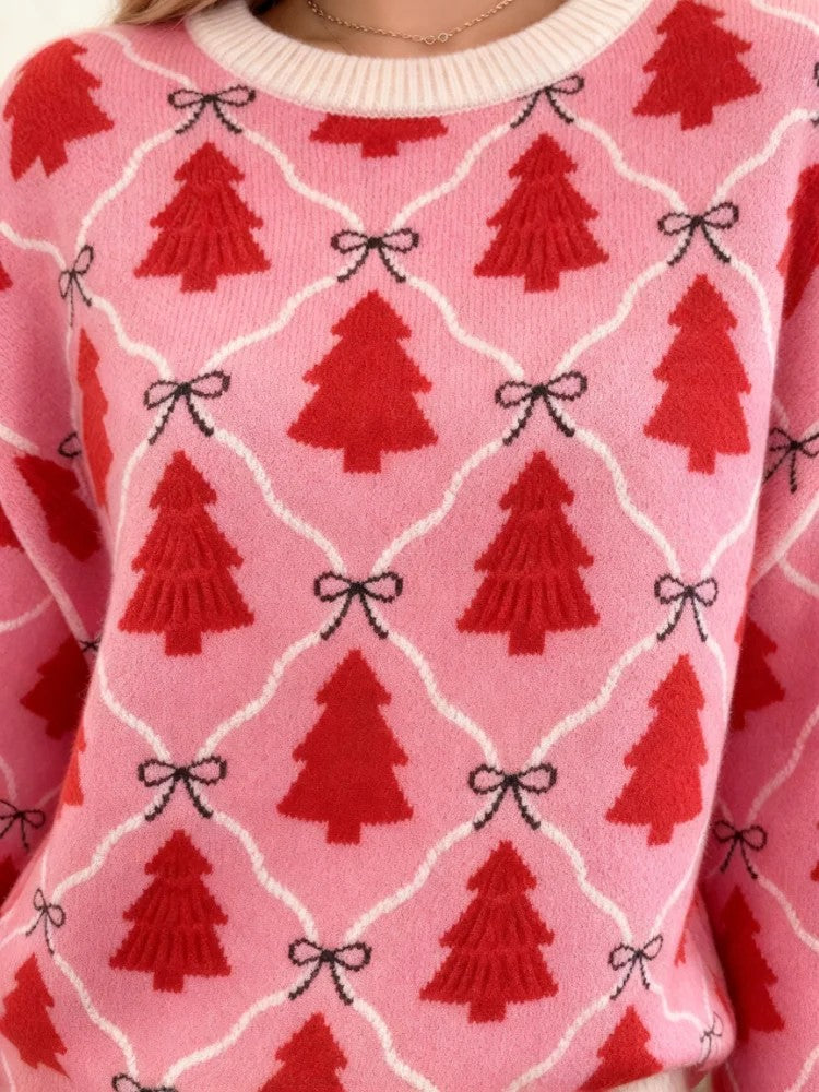 Rachel Jacobs Christmas Tree Sweater