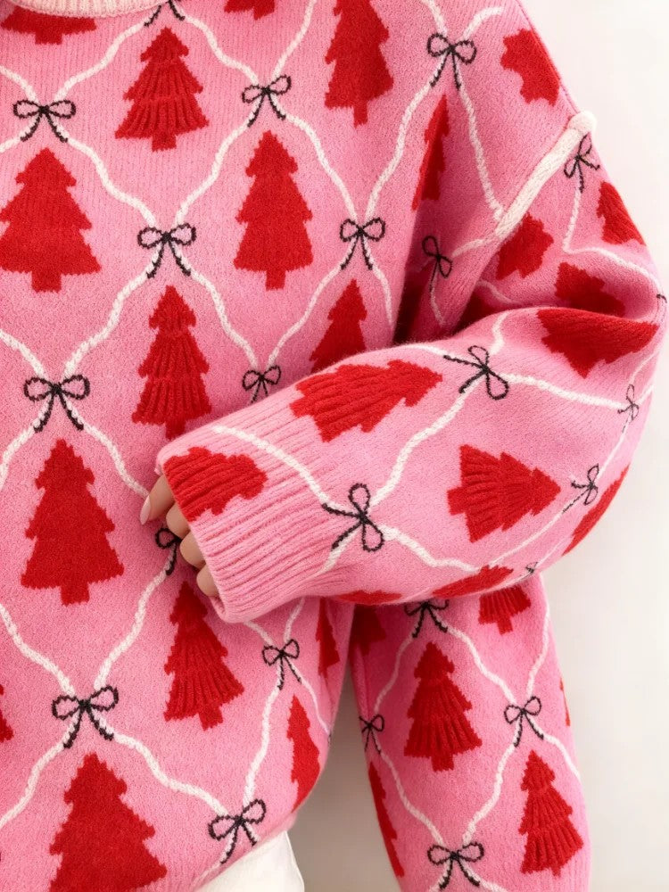 Rachel Jacobs Christmas Tree Sweater