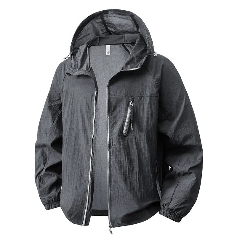 Rally Lightweight Windbreaker - Charcoal