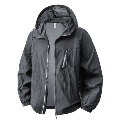 Rally Lightweight Windbreaker - Charcoal