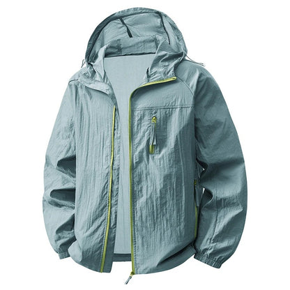 Rally Lightweight Windbreaker - Sky Blue