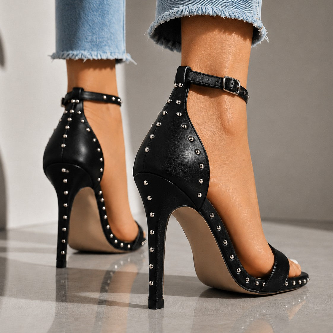 Regaldi Studded Heels