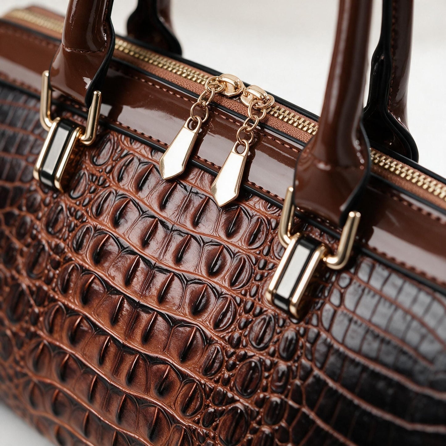 Reggio Croc Handbag