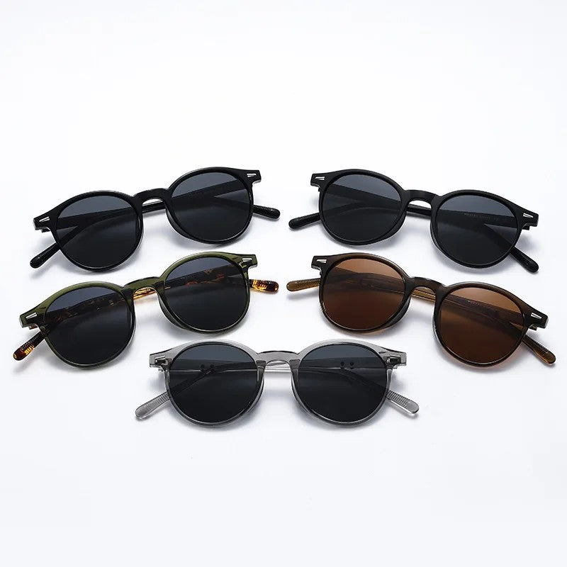 Rethymno Vintage Round Sunglasses