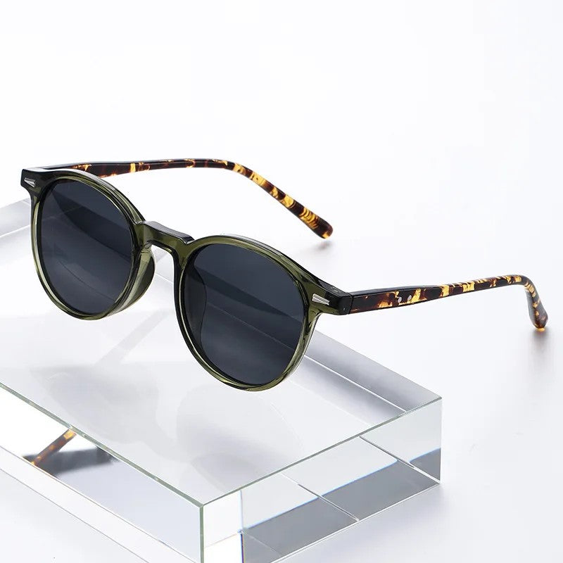 Rethymno Vintage Round Sunglasses