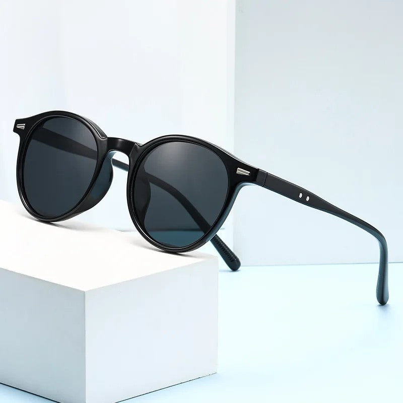 Rethymno Vintage Round Sunglasses