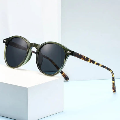 Rethymno Vintage Round Sunglasses