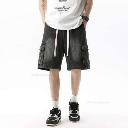 Rimini Cargo Denim Shorts