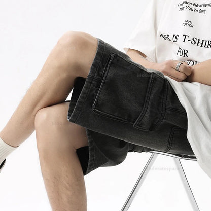 Rimini Cargo Denim Shorts