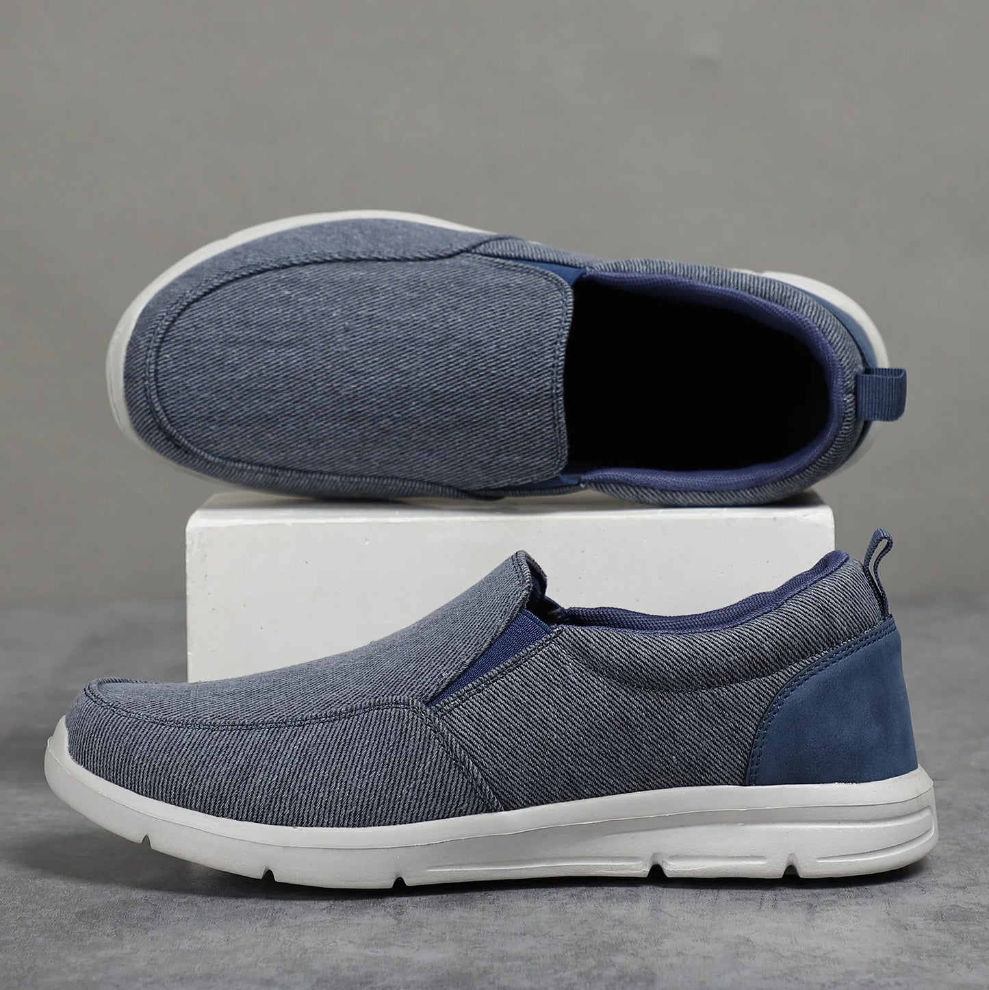 Riva Canvas Slip-On Loafers