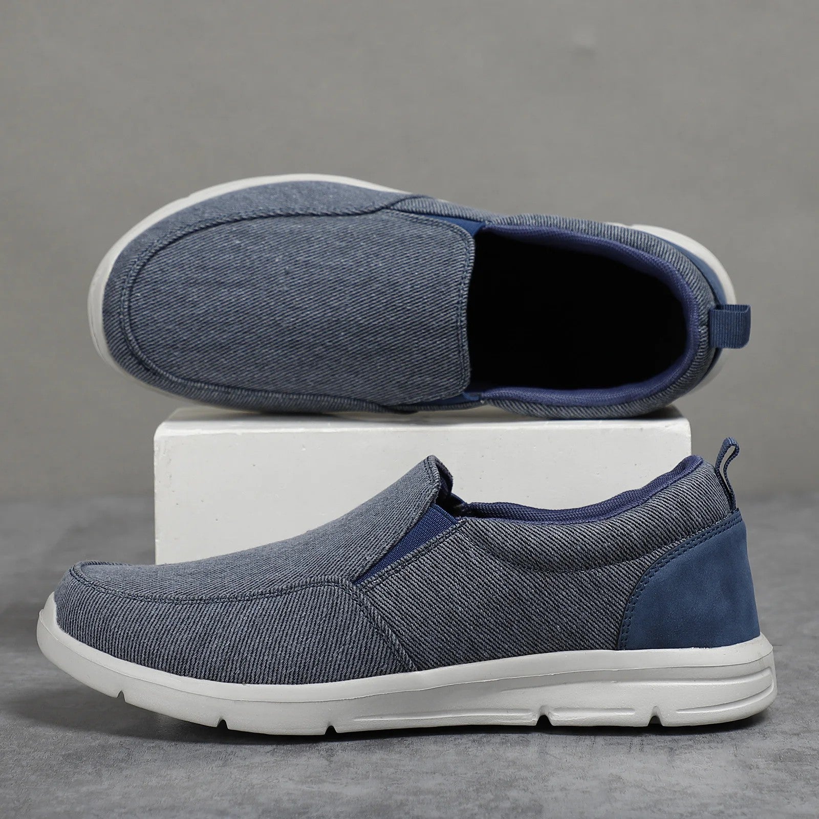 Riva Canvas Slip-On Loafers