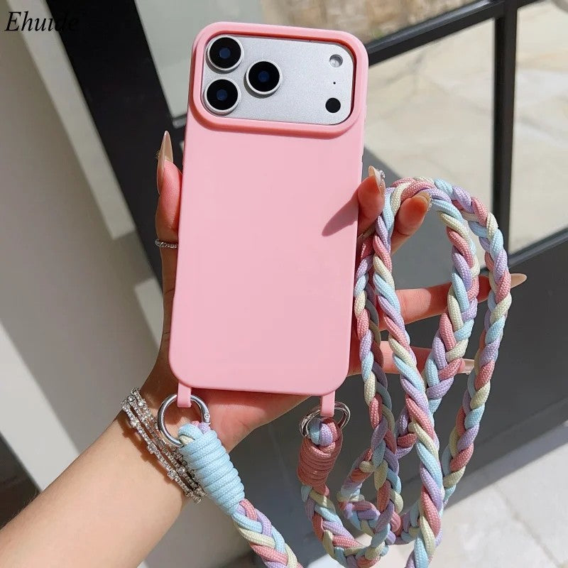 Riva Crossbody Phone Case - Pink
