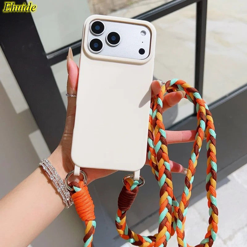 Riva Crossbody Phone Case - White