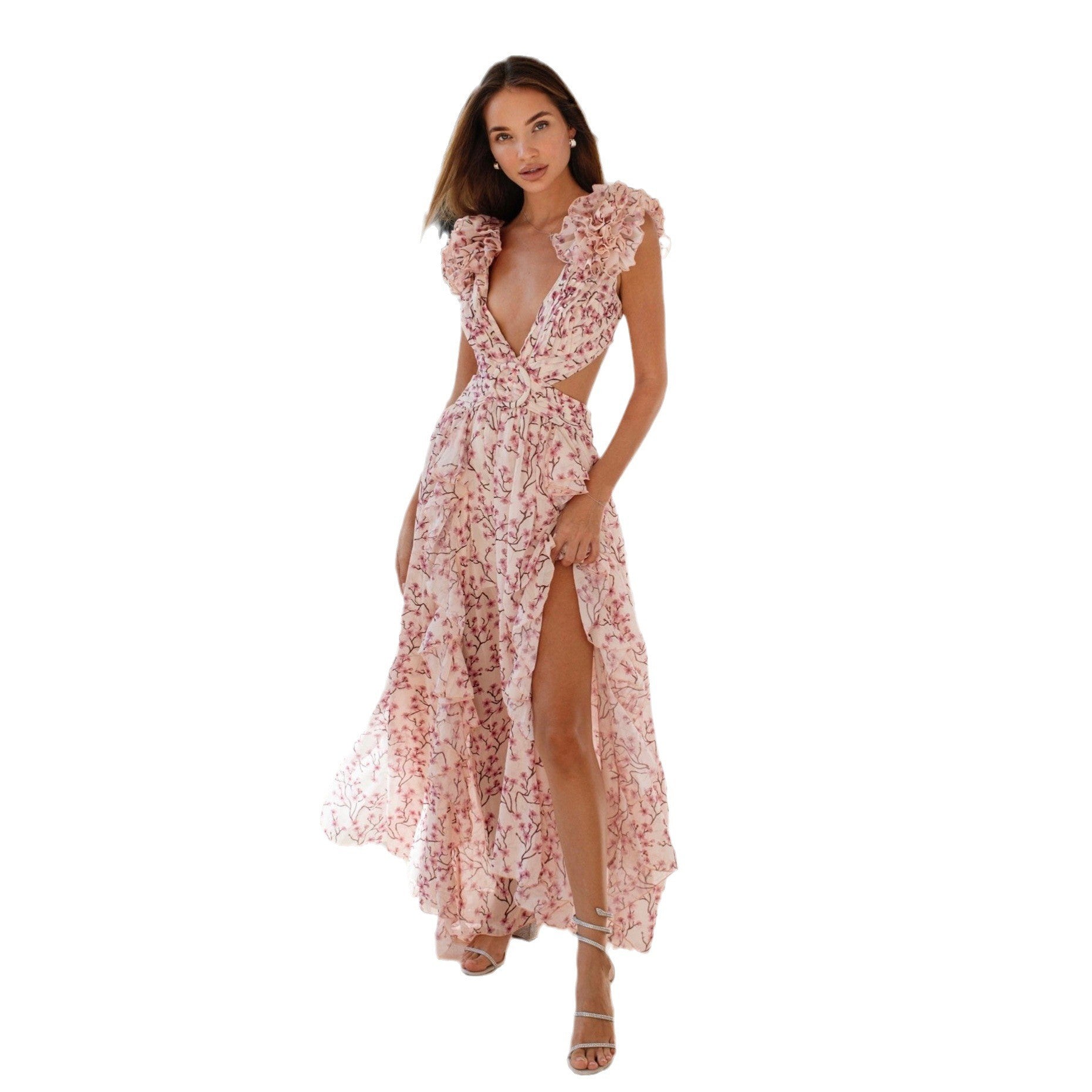 Riviera Floral Maxi Dress