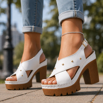 Rochelle Pointed Pumps - Ivory