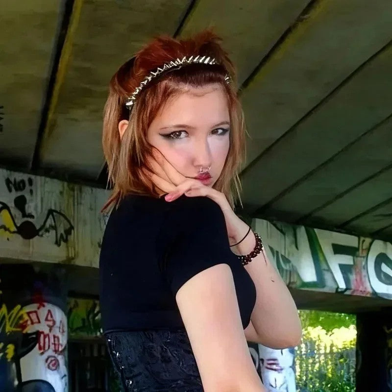 Rune Studded Headband