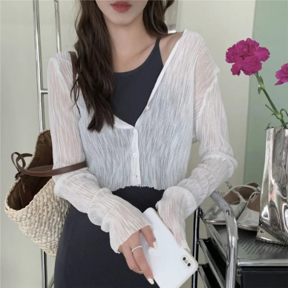 Salerno Ice Silk Cardigan