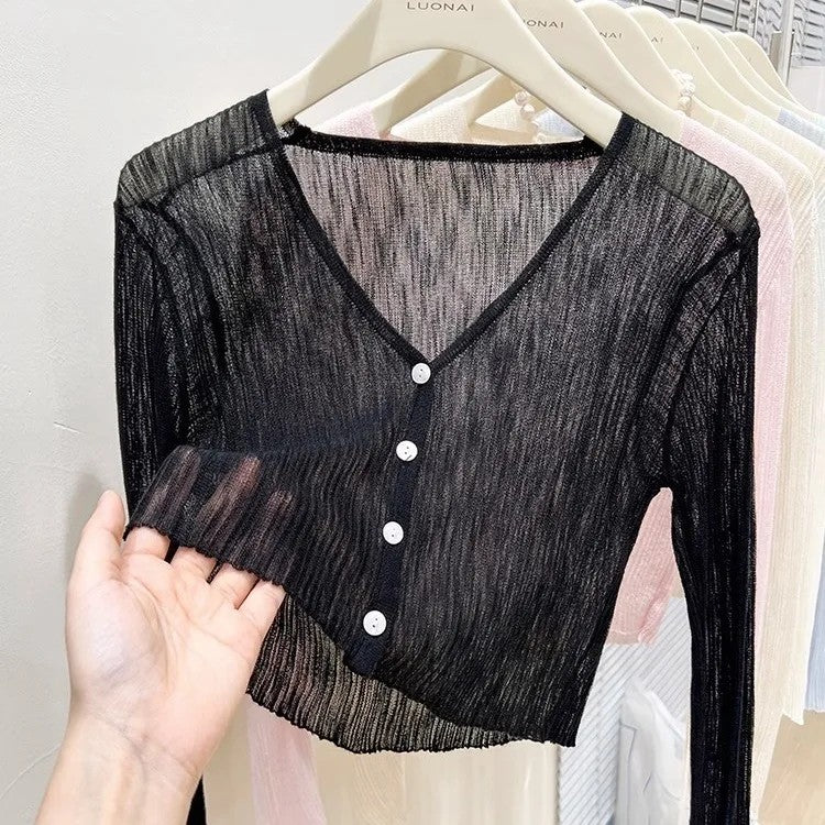 Salerno Ice Silk Cardigan