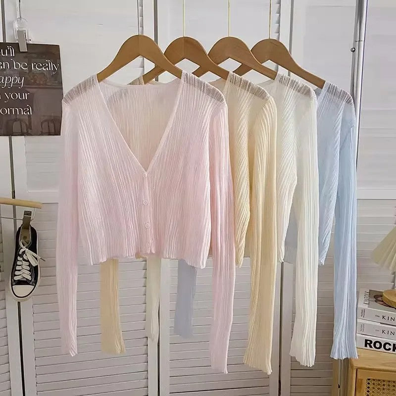 Salerno Ice Silk Cardigan