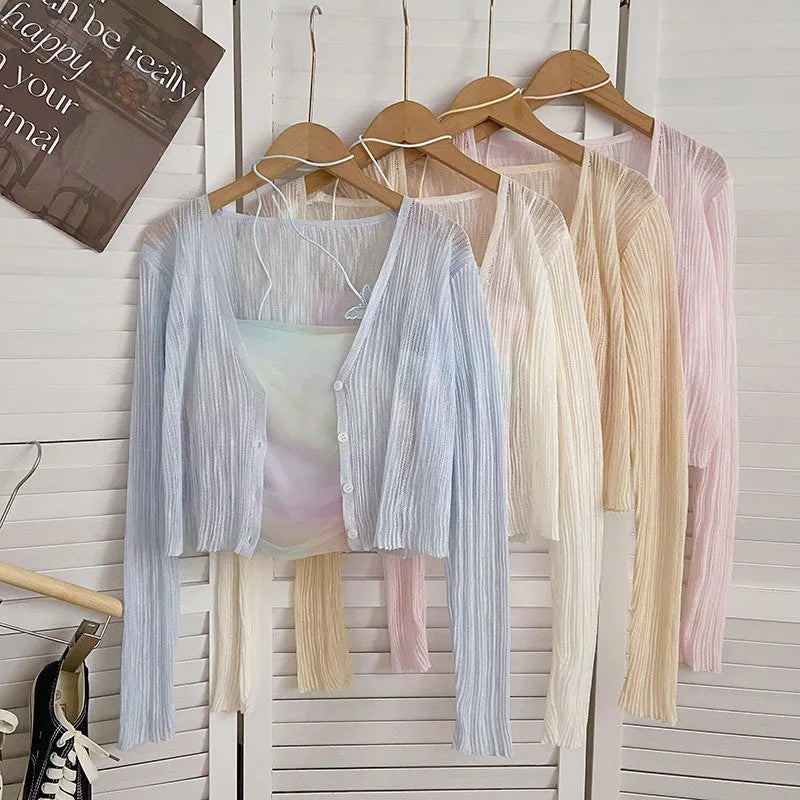 Salerno Ice Silk Cardigan