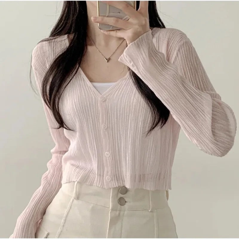 Salerno Ice Silk Cardigan