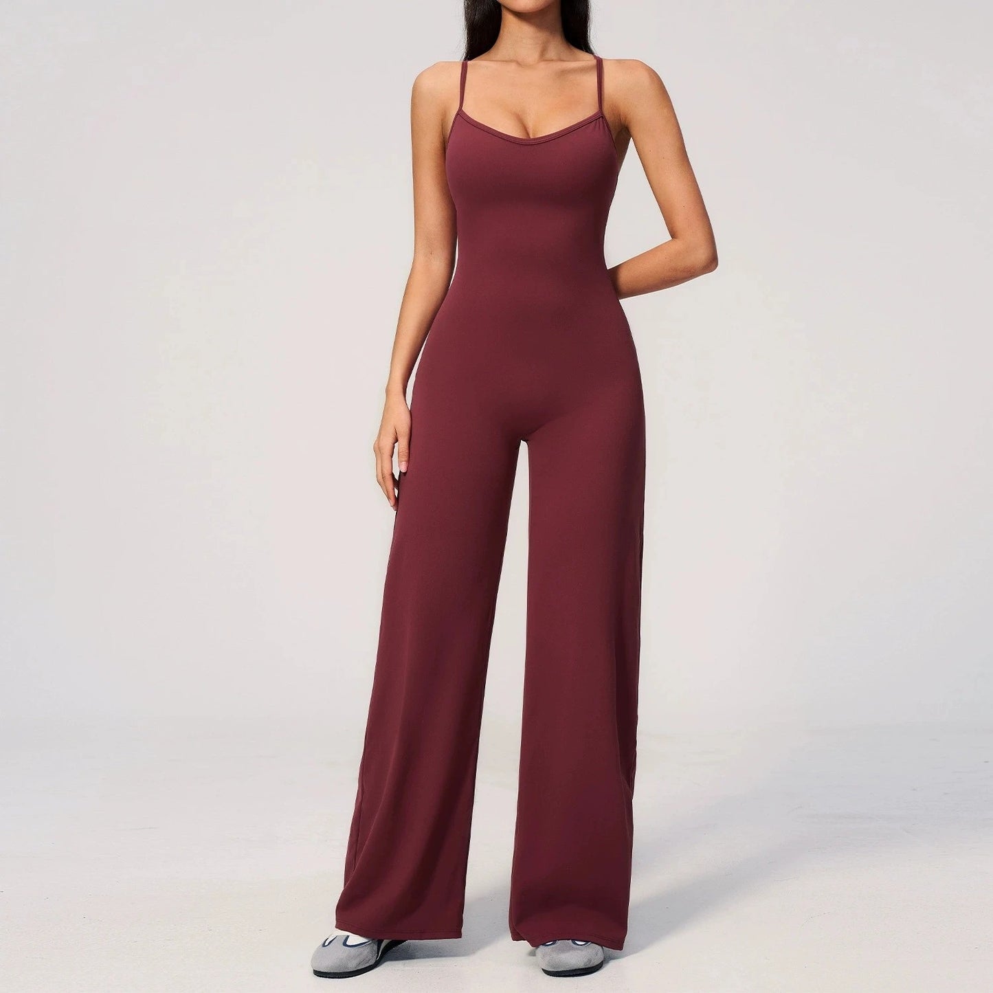 Sculpt Wide Leg Jumpsuit