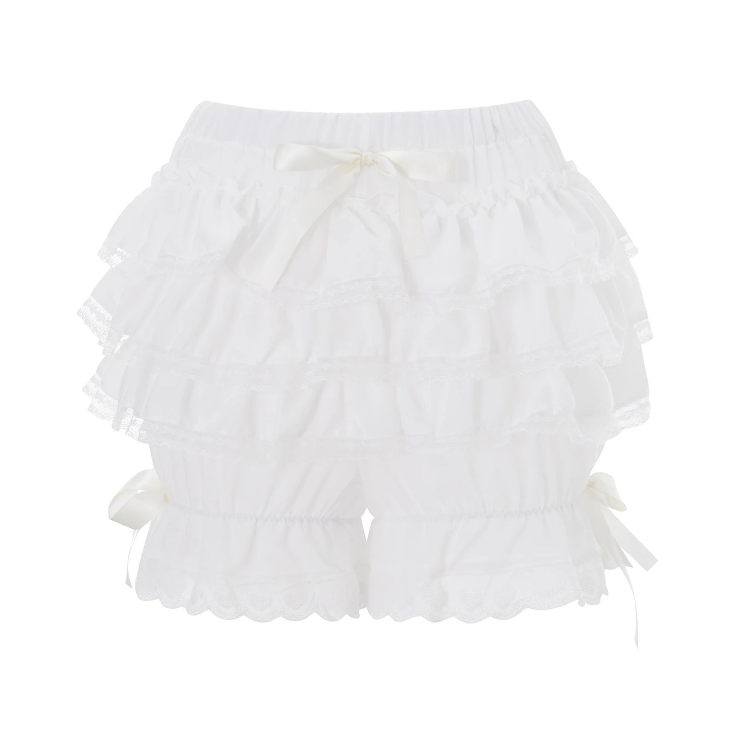 Seraphina Lace Ruffled Bloomers