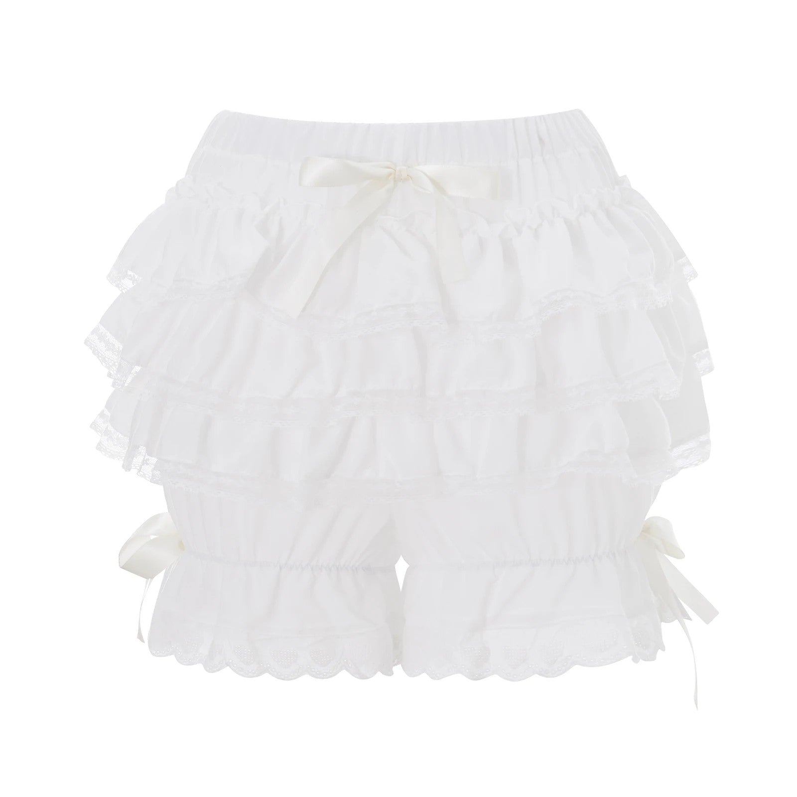 Seraphina Lace Ruffled Bloomers