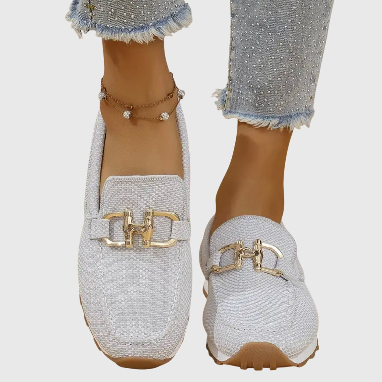 Stride Loafer Sneakers - Cloud Gray