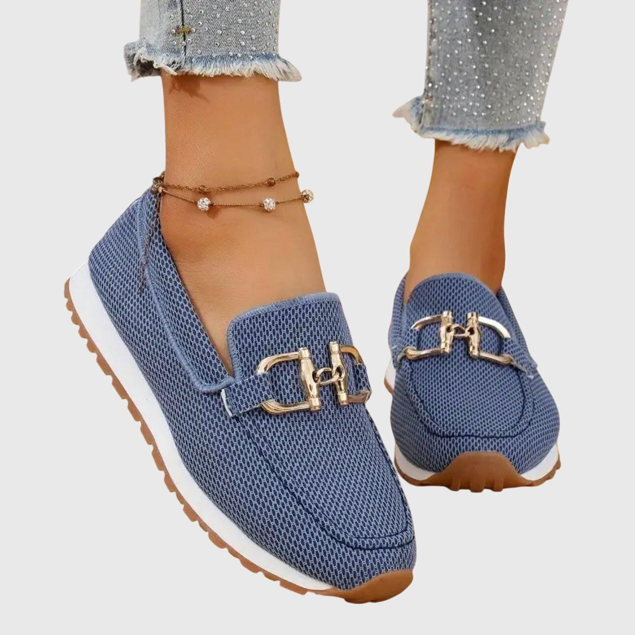 Stride Loafer Sneakers - Ocean Blue