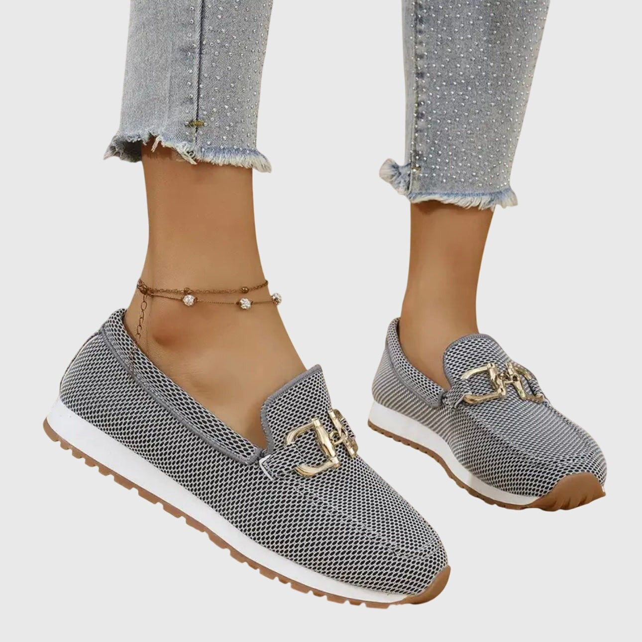 Stride Loafer Sneakers - Slate Gray