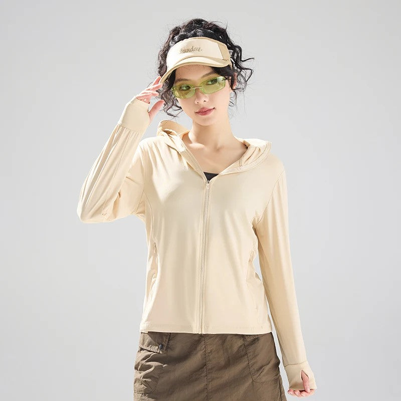 Summit Sun Protection Hoodie - Desert Taupe
