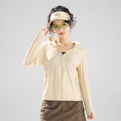Summit Sun Protection Hoodie - Desert Taupe
