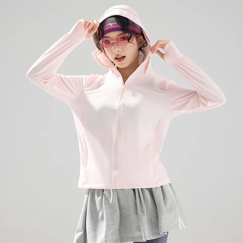 Summit Sun Protection Hoodie - Rosewater