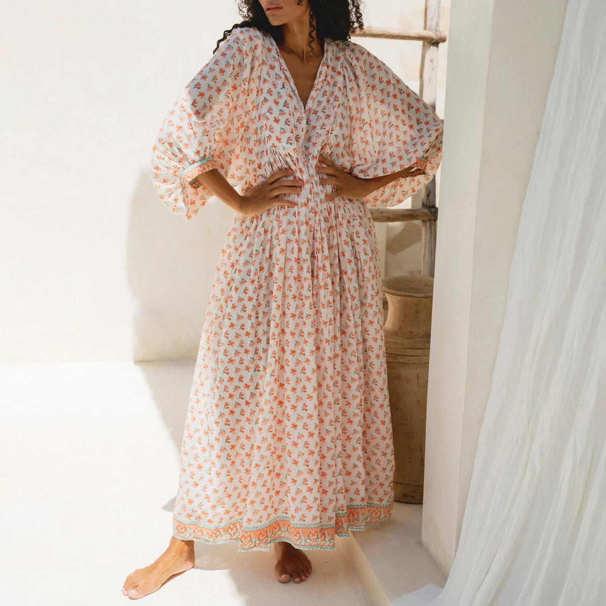 Taormina Floral Maxi Dress