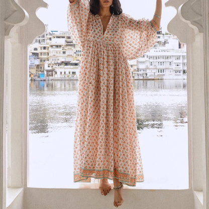 Taormina Floral Maxi Dress