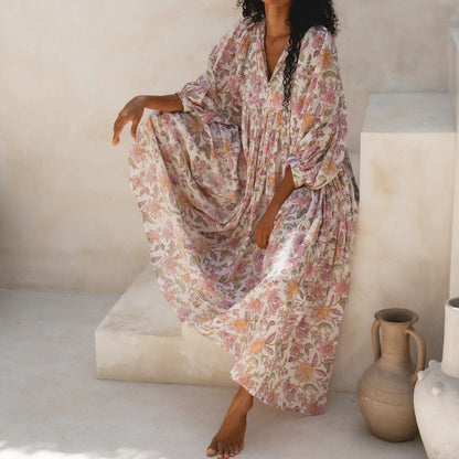 Taormina Floral Maxi Dress