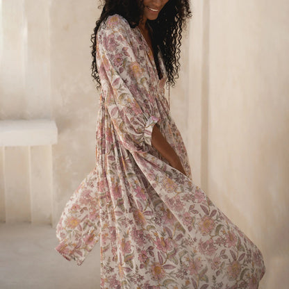 Taormina Floral Maxi Dress
