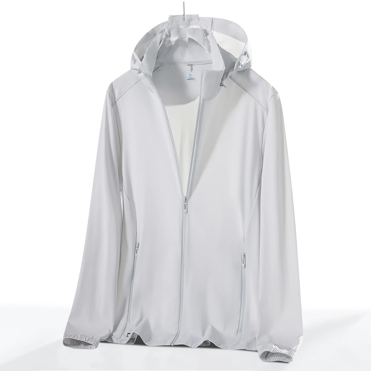 Tempo UV Hooded Jacket - Ash Grey