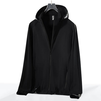 Tempo UV Hooded Jacket - Obsidian Black