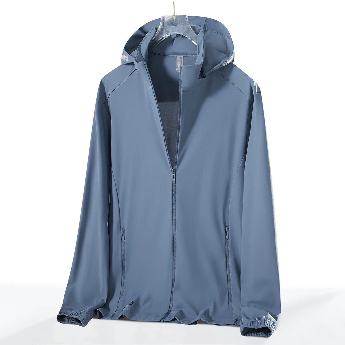 Tempo UV Hooded Jacket - Pacific Blue