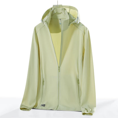 Tempo UV Hooded Jacket - Sage Green